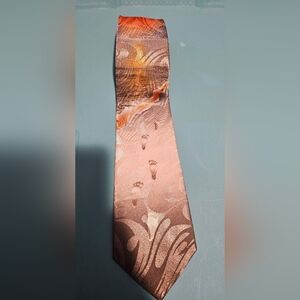 Elegant Footsteps in the sand. By Steven Harris,  Men's Tie